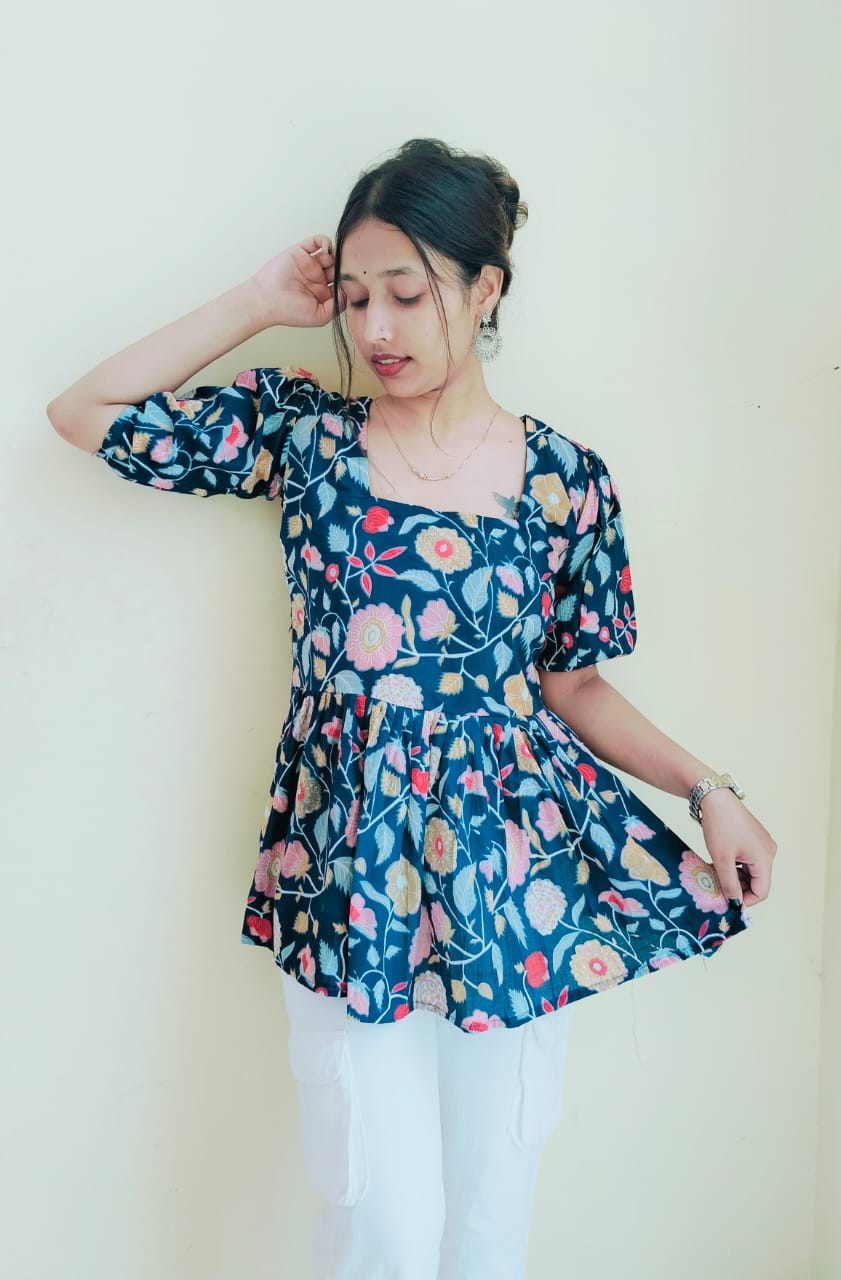 Pleated kurti